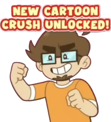 New Cartoon Crush Unlocked! Meme Template