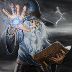 Wizard spell Meme Template