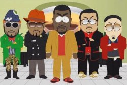 kanye west south park fortnite Meme Template