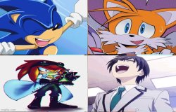 Tails thinks 1 plus 1 is 3 Meme Template