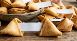 Fortune Cookies with Blank Messages Meme Template