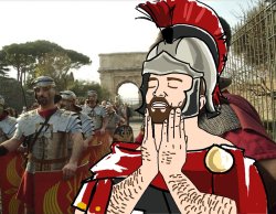 Feels good Roman Soldier Meme Template