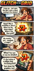 Glitch of the Grid Meme Template
