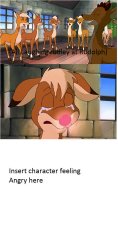 Who is angry at the other reindeer Meme Template