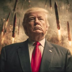 tRump with missles Meme Template