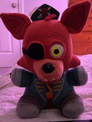Captain foxy plush Meme Template