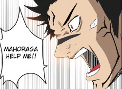 Save me mahoraga Meme Template