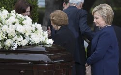 Hillary casket Meme Template