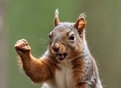 Squirrel Leader Meme Template