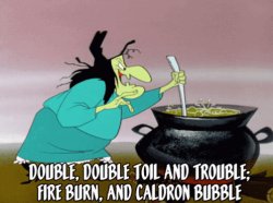 Witch Cooking Meme Template