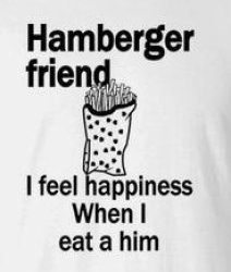Hamberger friend Meme Template