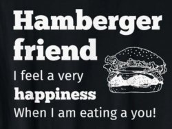 Hamberger friend Meme Template