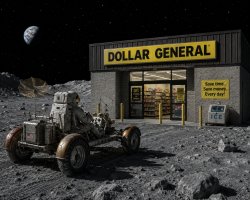 DG moon base Meme Template