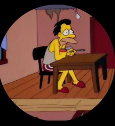 Lenny simpsons house Meme Template