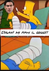 Simpson signature Meme Template