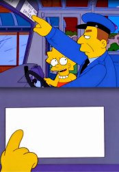 simpsons driver Meme Template