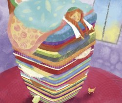 princess and the pea Meme Template