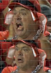 guy going from pumped to shocked Meme Template