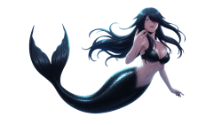 Midnight Mermaid Meme Template