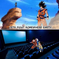 let's fight somewhere empty Meme Template