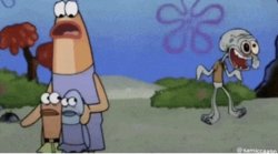 People avoiding weirdo Meme Template