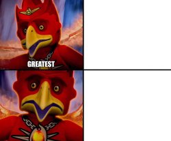 The Greatest for a moment Meme Template