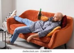 Lazy Guy On Couch Meme Template