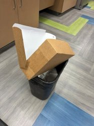 Trash Can Idiot Meme Template