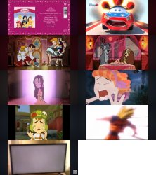Caillou Home Video Villains Defeats Vol.5 Meme Template