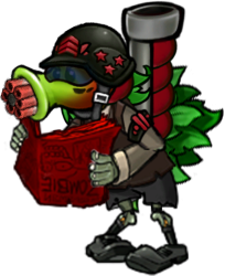 gatling cherry doctor zombie from pvz fusion Meme Template