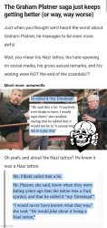 Graham Platner Nazi tattoo guy is a liar Meme Template