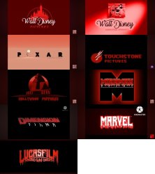 The Walt Disney Company Logo Horror Remakes Meme Template