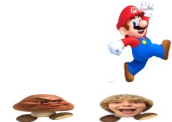 Mario Stomp Meme Template
