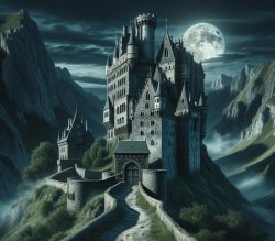 Gothic Castle Meme Template