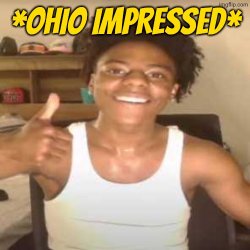 ohio impressed Meme Template