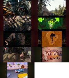 Cheetos Villains Defeats By Miramax and MGM Meme Template
