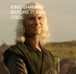 King shaming Meme Template