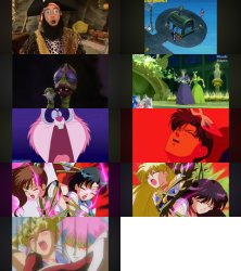 PlayStation 5 Villains Defeats By Universal and Paramount Meme Template