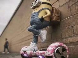 Minion Leaning Against the Wall Meme Template