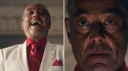 Black man laughing then serious Meme Template