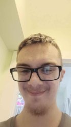 Never letting my grandma cut my hair again Meme Template