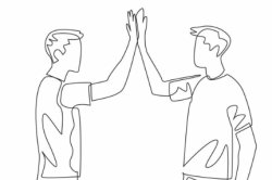 best friends high five Meme Template