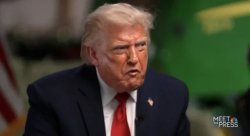 Trump Crazy Demented Old Man Meet the Press Meme Template