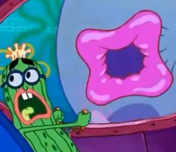 Kissy Face Spongebob Meme Template