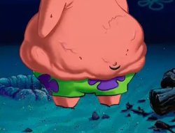 Patrick's Big Belly Meme Template