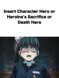 Kanao Reacts to what ? Meme Template
