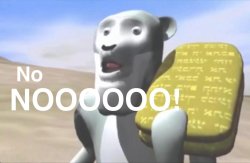 moses nooo Meme Template