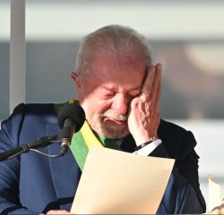 Lula Crying Meme Template
