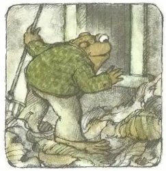 Frog and Toad - Look thru window Meme Template