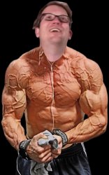 Muscle Hank Meme Template